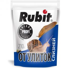 Средство от улиток и слизней RUBIT АКСЕЛА 210 г 93382 