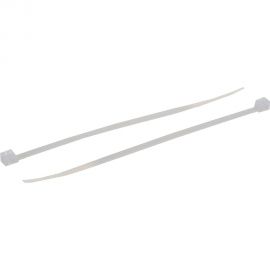 Ленточная хомут-стяжка Gigant 2,5х100 белый, 100 шт G/1/12 