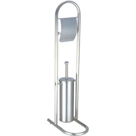 Стойка напольная с держателем для туалетной бумаги и ершиком Рыжий кот B0812 002669 