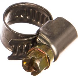 Обжимной хомут из нержавеющей стали Tech-Krep 8х12 2шт - ярлык 104041 