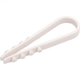 Нейлоновый дюбель-хомут REXANT 5-10 мм, белый, упаковка 100 шт. 07-4501 