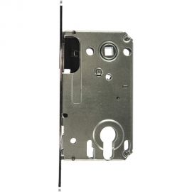 Магнитный замок РЕНЦ под цилиндр, межосевое расстояние 85 мм, хром блестящий INMagn 85 C 