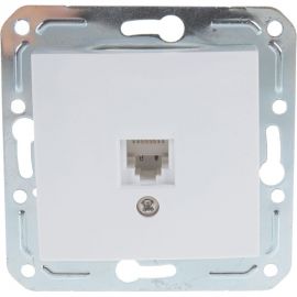 Одноместная телефонная розетка Volsten V01-11-F12-M, RJ -11, Magenta, 9041 