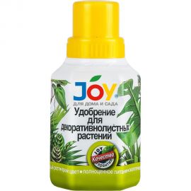 Удобрение для декоративнолистных растений JOY 250 мл 4607043131379 
