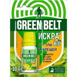Биопрепарат от тли и клещей Грин Бэлт Искра Био флакон 10 мл 01-214 
