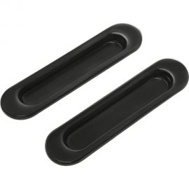 Ручки для раздвижных дверей TIXX черные INSDH 501 B 