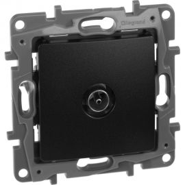 Механизм розетки TV Legrand СП Etika с топологией звезда 2 дБ 0-2400 мГц антрацит 672651 