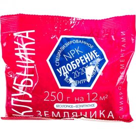 Удобрение для клубники с микроэлементами АГРОУСПЕХ 0.25 кг 51781 