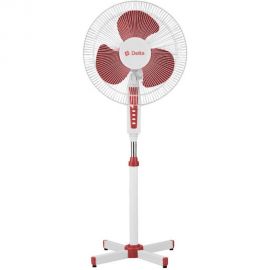 Напольный вентилятор DELTA DL-020N белый с красным 0R-00002096 