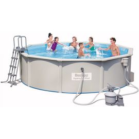 Бассейн BestWay Hydrium Pool Set 460х120см стальной 56384 BW 