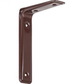 Кронштейн VORMANN 3-F 160х105х40 мм, оцинкованный, цвет: коричневый, 50 кг 00165 160 B 