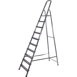 Алюминиевая стремянка STAIRS 10 ступеней ТТ-01-00532 