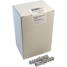 Дюбель п/проп с усами крепежная техника 12х60, 50 шт. 470018 БК 