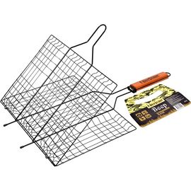 Большая решетка-гриль с антипригарным покрытием BOYSCOUT + картонный веер 61312 