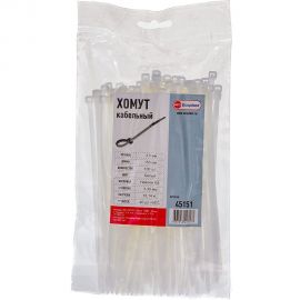 Кабельные хомуты Экопласт 3, 5 х 150 мм, 100 шт 45151 