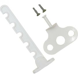 Оконный ограничитель д/ПВХ Левша белый, 5-позиционный У1-5669.Б 