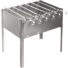 Сборный мангал + 6 шампуров BOYSCOUT 350х250х350мм 61235 