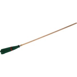 Синтетическая метла ЛАЙМА EXPERT № 6 с черенком, еврорезьба, 120x32х11 см 600386 