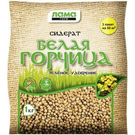 Семена Лама Торф Сидерат Горчица Белая, 1 кг 4680010312643 