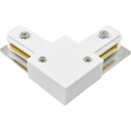 Угловой коннектор шинопровода IN HOME серии TOP-LINE AC-1W-TL, белый 4690612029368 