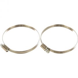 Обжимной хомут из нержавеющей стали Tech-Krep 70х90 2шт - ярлык 104052 