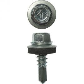 Саморез оцинкованный 2500 шт (19х5.5 мм) для крепления кровельных материалов к металлическим конструкциям ЗУБР 4-300310-55-019 