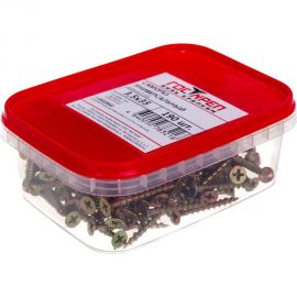 Универсальный саморез Госкреп дерево/ДСП/OSB 3,5х35мм 190шт. пл.конт 280 мл 1-0022640 