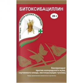 Биопрепарат против колорадского жука и паутинного клеща Зеленая Аптека Садовода 20 г 4601976001075 