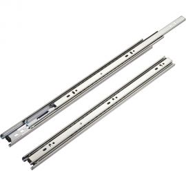 Шариковые направляющие Lemax prof полного выдвижения 35/500 мм, сталь DM35-500W 