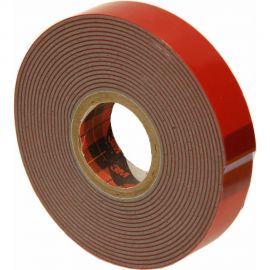 Двухсторонняя монтажная лента 3М 4941F серая (15мм х 3000мм) 4687201728313 