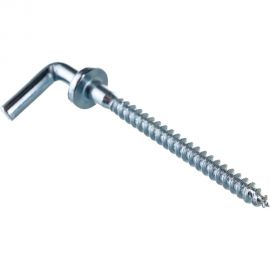 Шуруп-крючок ЦКИ Г-обр., 3.5х52, с фланцем, Ц, уп. 50 шт. 65902 