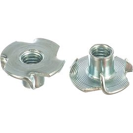 Мебельная врезная гайка Метизный двор M6x9 DIN 1624, 100 шт. 4607159067852 