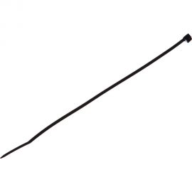 Кабельные хомуты Экопласт 2,5 х 150 мм, цвет черный, 100 шт 45150BL 