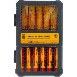 Набор диэлектрических отверток КВТ Профи НИО-06 мини 79771 