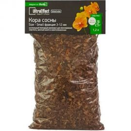 Субстрат кора сосны EffectBio BioLine Small 3-12 мм, 1.2 л 4603735996332 