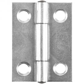 Узкая петля VORMANN 30х22х0,9 мм, оцинк., латунный штифт 00501 030 Z 