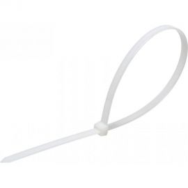 Универсальный пластиковый хомут ЭВРИКА белый 8.0x750мм 25шт ER-08752 