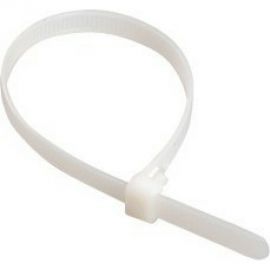 Хомут IEK 3.6x150, нейлон, белый, упаковка 100шт, ИЭК UHH31-D036-150-100 