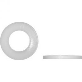 Плоская полиамидная (пластиковая) шайба DINFIX DIN 125А, D4, 50 шт. 00-00001203 