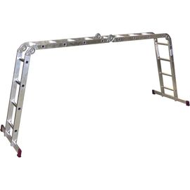 Шарнирная универсальная стремянка-трансформер 4 х 4 Corda Krause 085047 