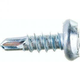 Саморез клоп VIPкрепеж белый, сверло, 3.8х11, 18 шт. 10301 VIP 