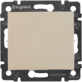 Механизм переключателя Legrand Valena 1-клавишный проходной на 2 направления слоновая кость Leg 774306 