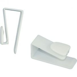 Набор подвесных крючков EUROHOUSE 7х2,5х3 см, полипропилен, 2 шт. 8051 