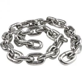 Круглозвенная цепь TOR G80 6х18, оцинкованная 1001479 