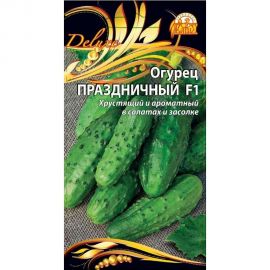 Семена Ваше хозяйство Огурец Праздничный F1 0.25 г 4680015283252 