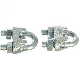 Зажим троса ЕВРОПАРТНЕР DIN 741 Zn D8 2 шт. Z1 07732 