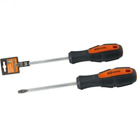 Шлицевая двухкомпонентная отвертка TDM CR-V тип SL6.0x150, серия ""Алмаз"" SQ1006-1009 