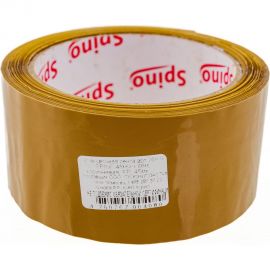 Упаковочная лента SPINO 48ммx66м коричневая PP 45мк 76010 