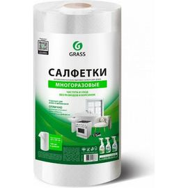 Салфетки для сухой и влажной уборки Grass 25х30 см, 100 шт. IT-0755 