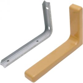 Кронштейн с декоративными накладками MFK-TORG бежевый L=180мм К-96 